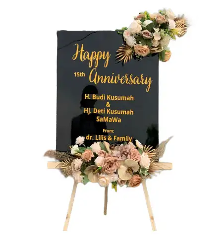 Papan Bunga Akrilik Buay Pematang Ribu Ranau Tengah